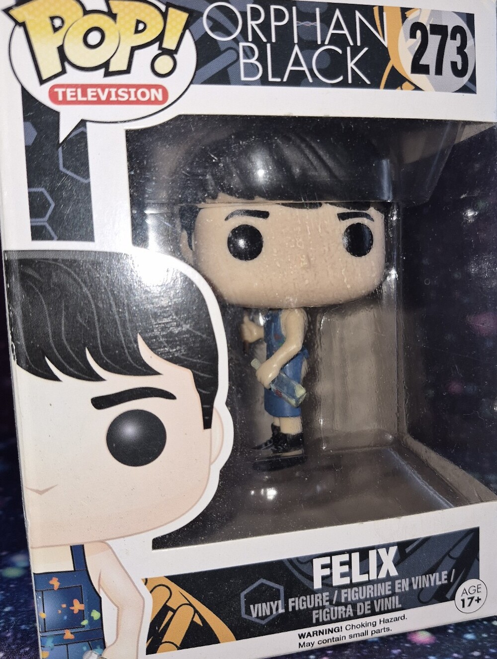 Funko Pop Orphan Black Felix #273 Vinyl Figure NIB Display Wear